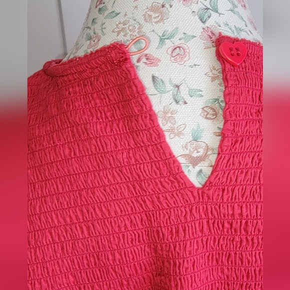 FARM RIO Heart Blouse Size MEDIUM - Picture 4 of 9